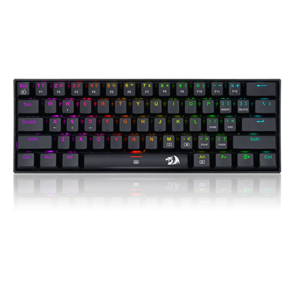 Redragon K630RGB Gaming Mechanical Keyboard 61 Keys Compact Mechanical Keyboard, Pro Driver Support|ACCESSORIES