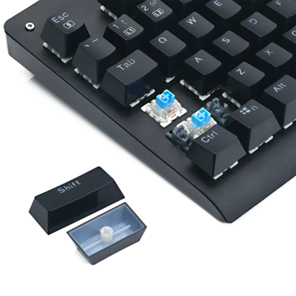 REDRAGON K568 RGB DARK AVENGER Mechanical Gaming Keyboard 87 Keys | Gaming Keyboard