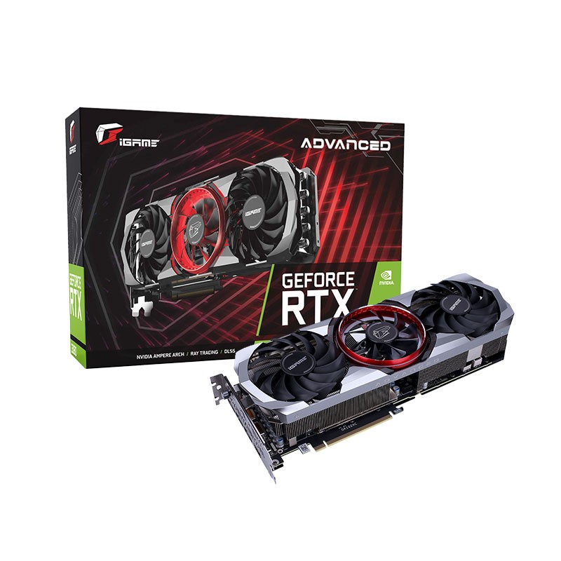 COLORFUL VGA  iGame GeForce RTX 3080 Advanced OC 10G LHR-V|COLORFUL 