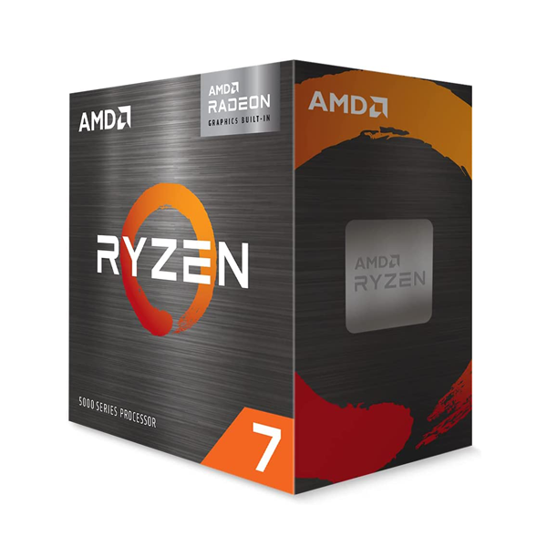 AMD Ryzen 7 5700X Desktop Processor, Socket AM4, 8 Cores 4.6 GHz, 7nm, 16 Threads | Gaming Component
