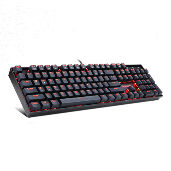 Redragon K551 MITRA 104 Key LED Backlit Mechanical Keyboard with Blue Switches | Gaming Keyboard