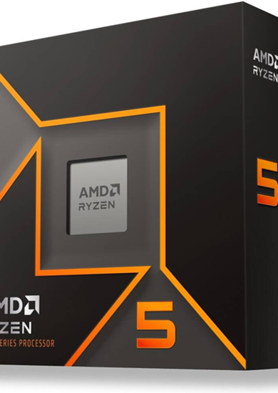 AMD Ryzen 5 9600X AM5 CPU Processor, 6 Cores & 12 Threads, 5.4 GHz Max Boost Clock, 6MB L2 & 32MB L3 Cache, AMD Radeon Graphics|ACCESSORIES AMD Ryzen 5 9600X AM5 CPU Processor, 6 Cores & 12 Threads, 5.4 GHz Max Boost Clock, 6MB L2 & 32MB L3 Cache, AMD Radeon Graphics|ACCESSORIES