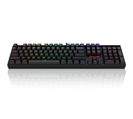 Redragon K551RGB MITRA RGB Backlit Mechanical Keyboard with Blue Switches|Gaming Keyboard