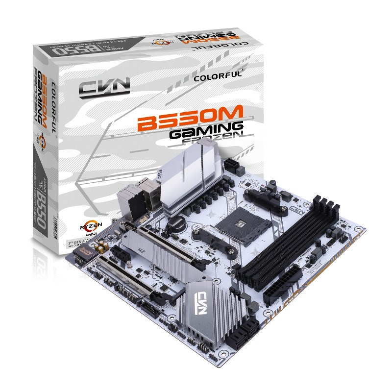 COLORFUL MOTHERBOARD  CVN B550M GAMING FROZEN V14 | MOTHERBOARD