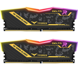 DELTA TUF Gaming Alliance RGB DDR4 DESKTOP MEMORY 3600 16GB (2*8) | Accessories