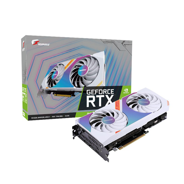 VGA Colorful iGame GeForce RTX 3050 Ultra W DUO OC 8G-V | Gaming Component
